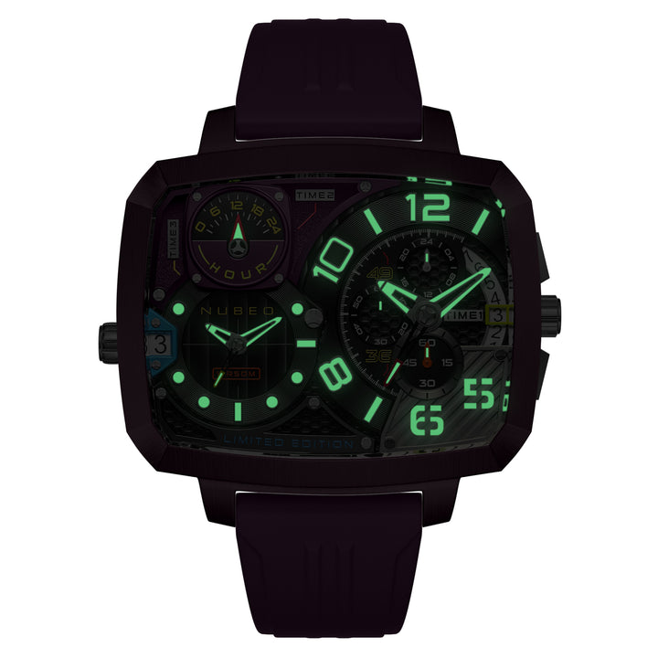 Odyssey Triple Time Zone Chronograph Limited Edition Men's Watch -  NB-6084-06