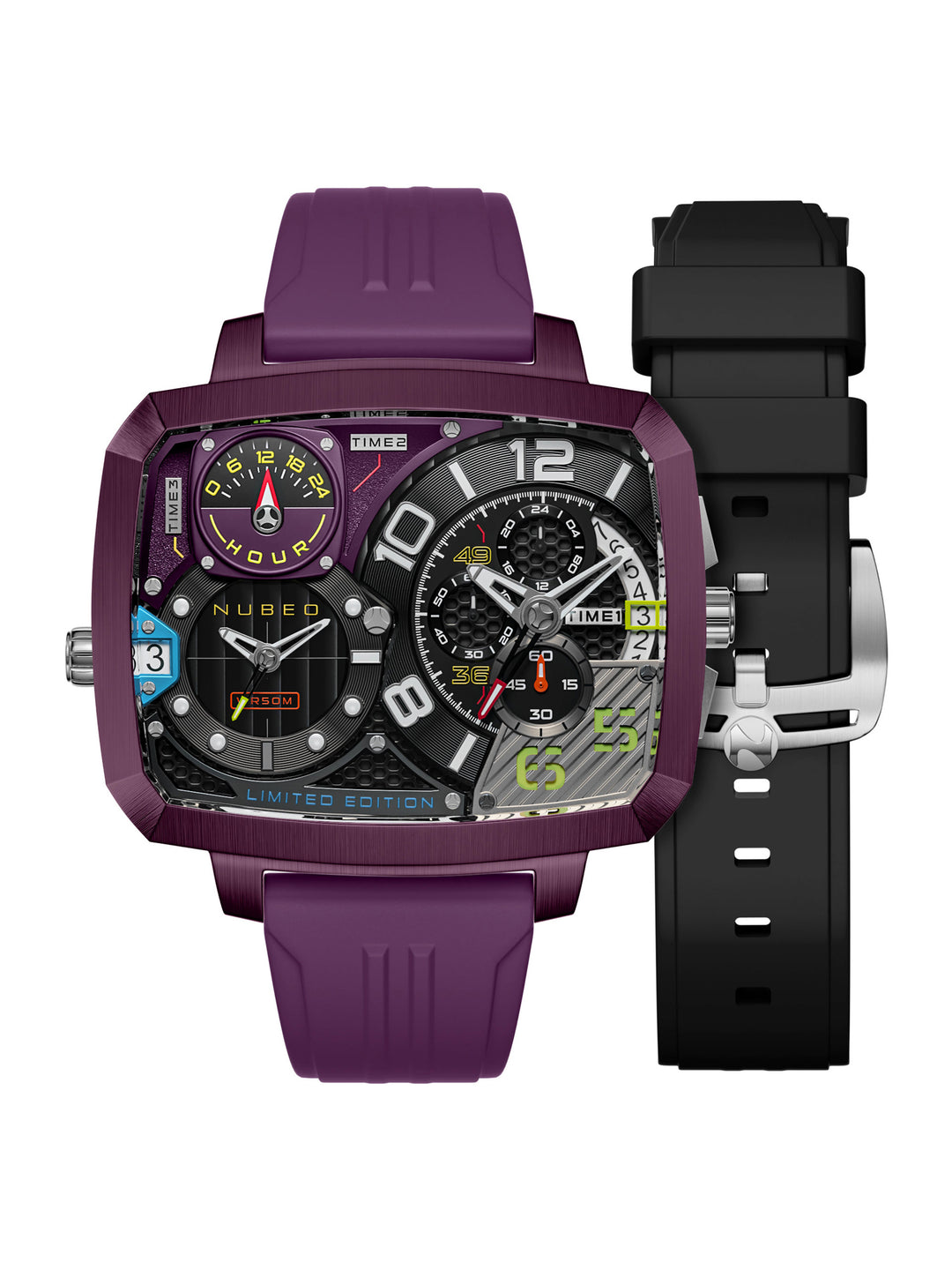 Odyssey Triple Time Zone Chronograph Limited Edition Men's Watch -  NB-6084-06