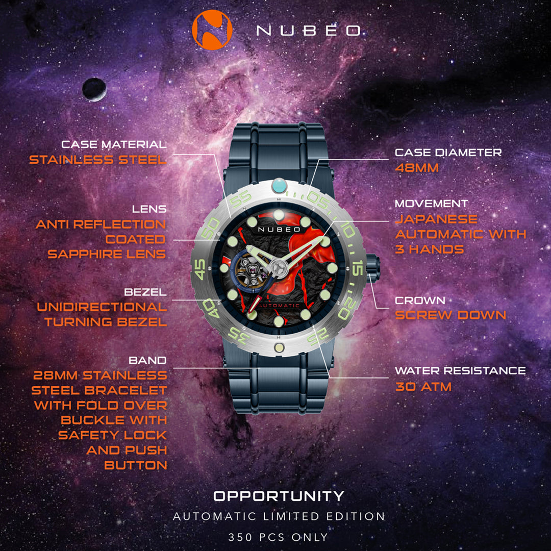 Opportunity Automatic Limited Edition 24 Jewels Men's Watch -  NB-6086-22