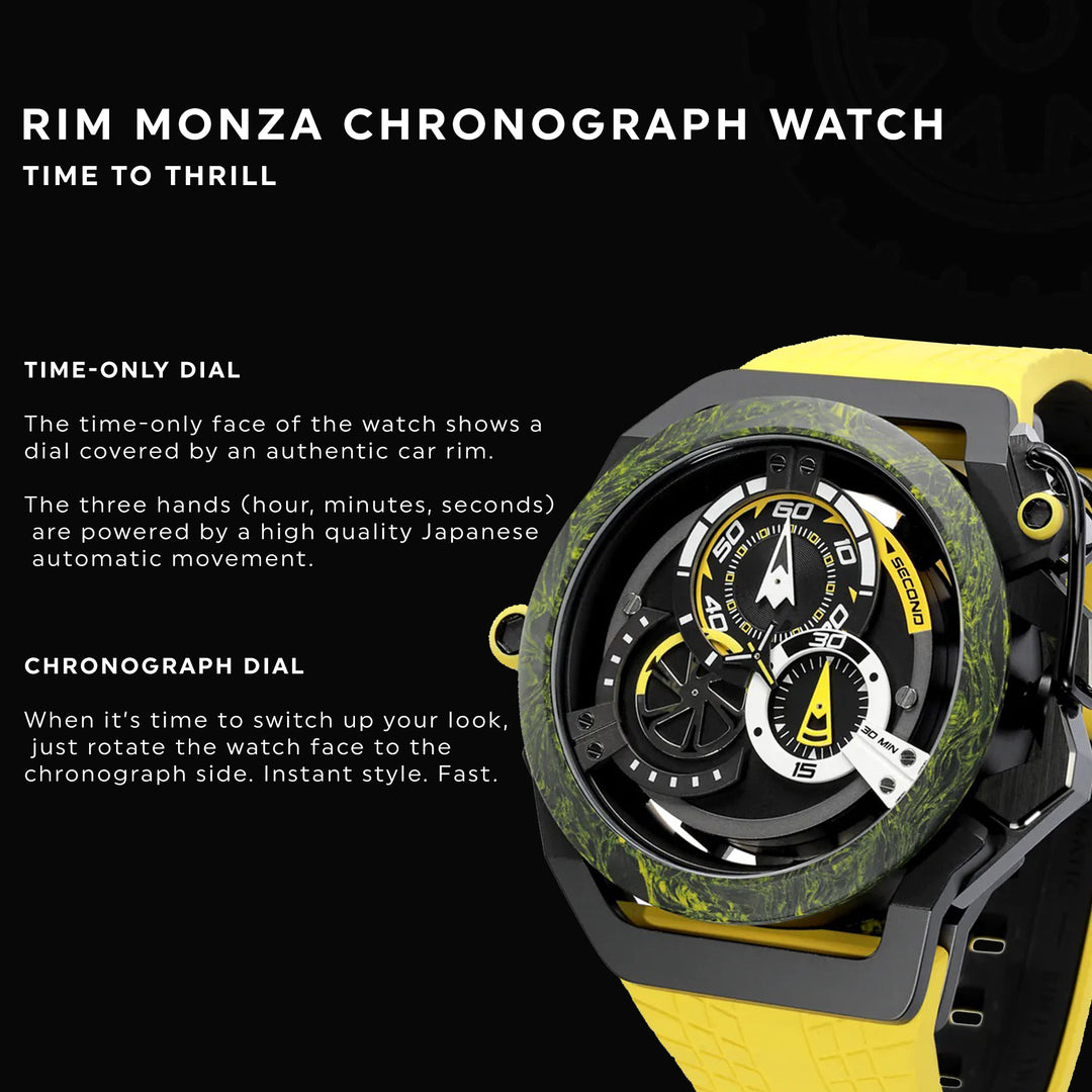 RIM Monza Chronograph Men's Watch - F1-BK2925