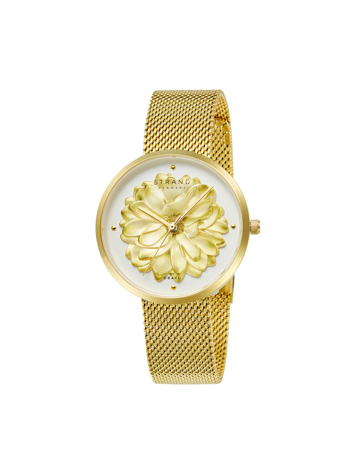 Blossom Gold Quartz Women's Watch - S700LHGWMG-DF