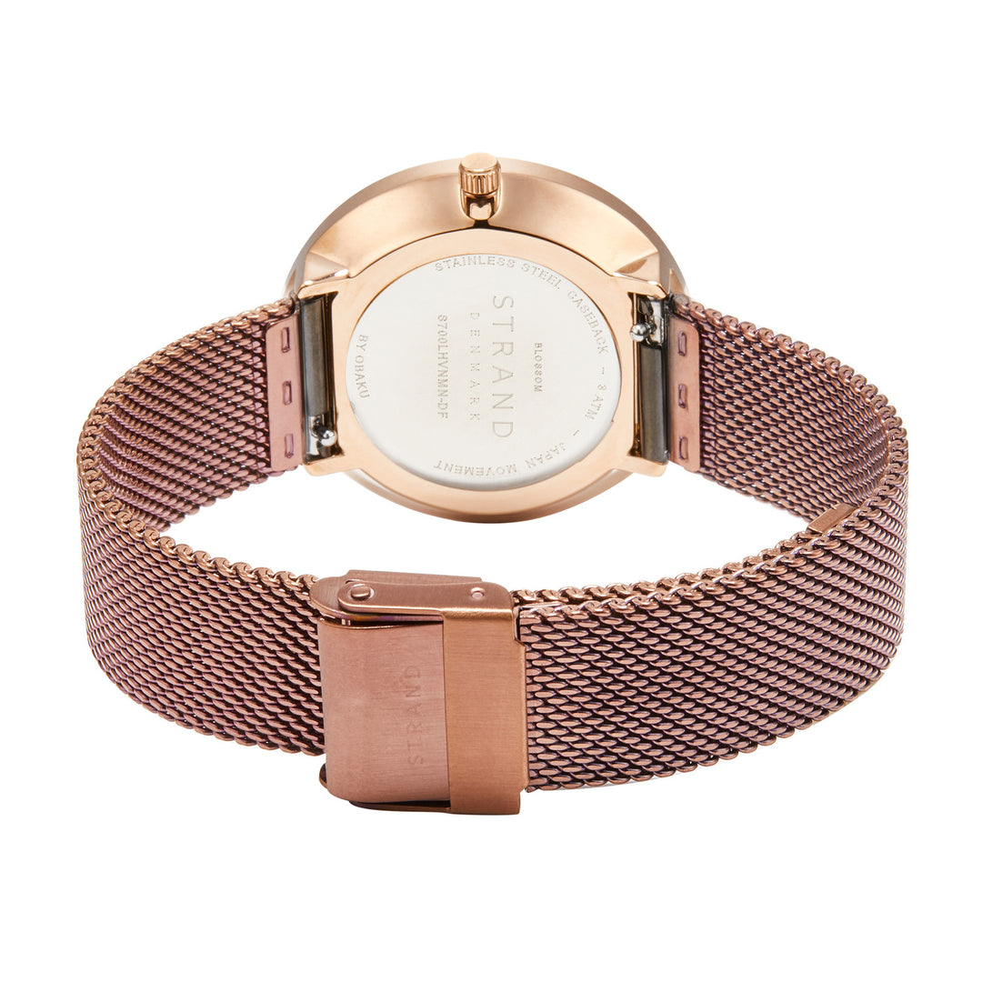 Blossom Walnut Quartz Women's Watch - S700LHVNMN-DF