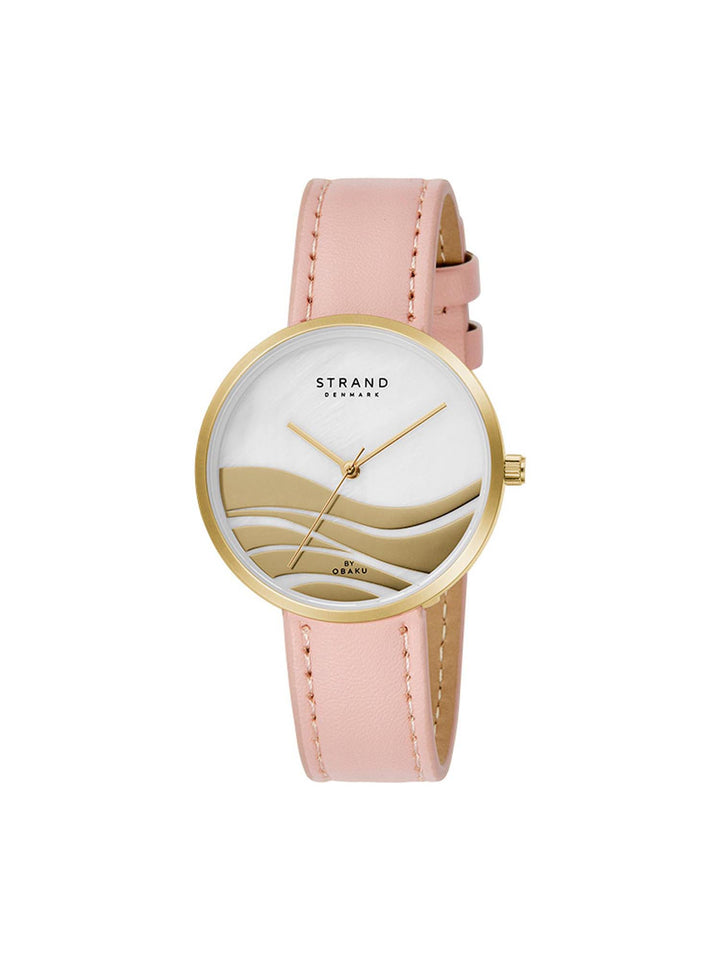 Wave Flamingo Quartz MOP Women's Watch - S700LXGPRP-DW