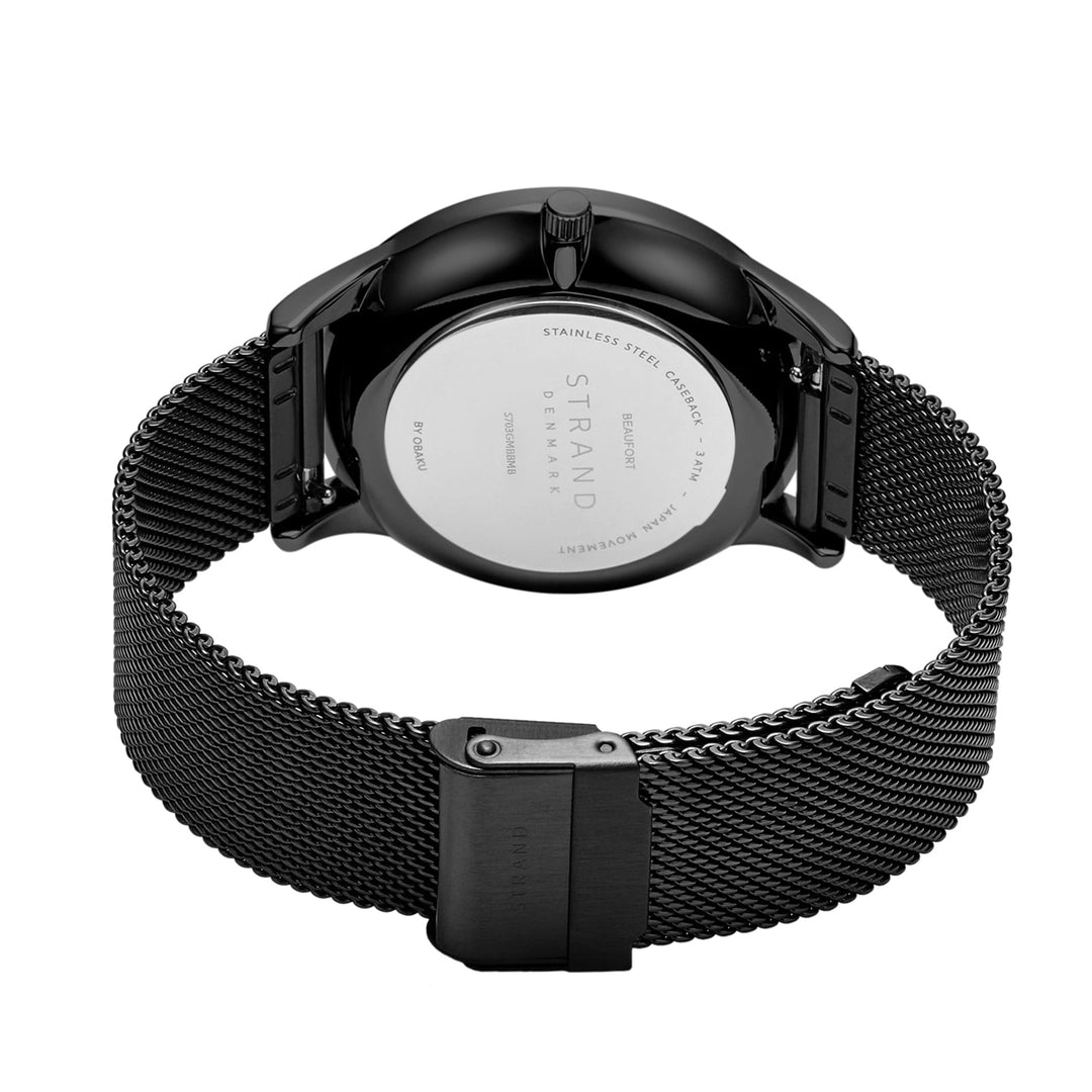 Beaufort Charcoal Quartz Men's Watch -  S703GMBBMB