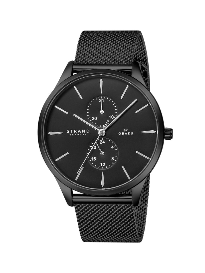 Beaufort Charcoal Quartz Men's Watch -  S703GMBBMB