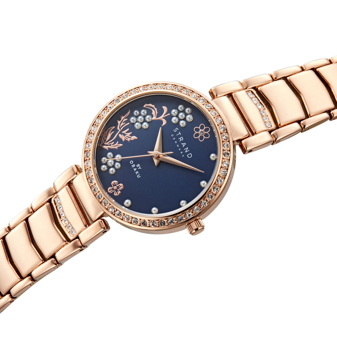 Pearl Lapis Quartz Women's Watch - S713LHVLSV