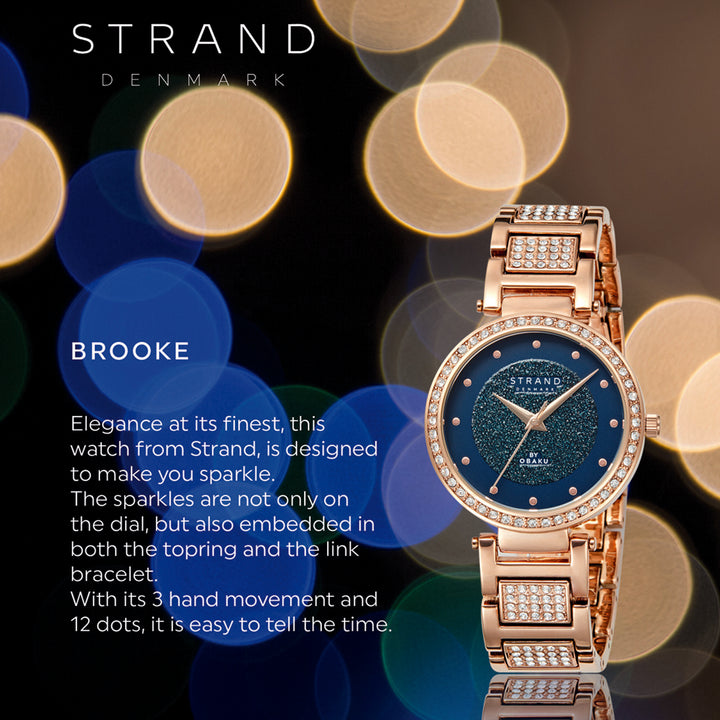 Brooke Lapis Quartz Women's Watch - S713LXVLSV-DB