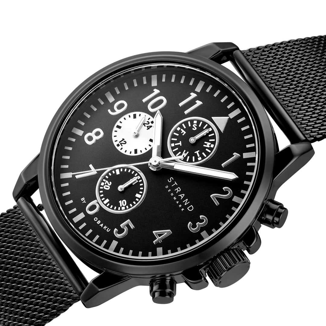 Monroe Multifunction Men's Watch - S714GMBBMB