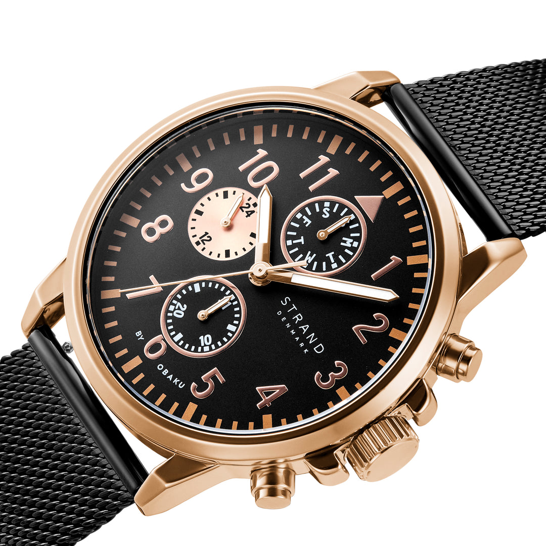 Monroe Multifunction Men's Watch - S714GMVBMB