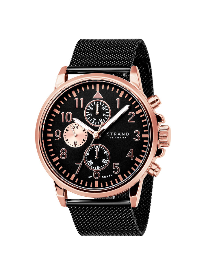 Monroe Multifunction Men's Watch - S714GMVBMB