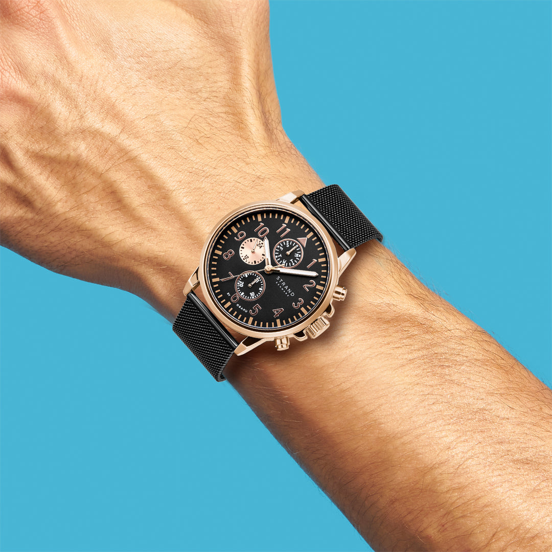 Monroe Multifunction Men's Watch - S714GMVBMB