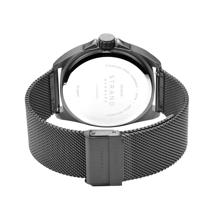 Douglas Charcoal Quartz Men's Watch - S722GDBBMB