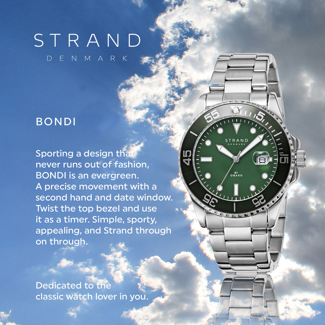 Bondi Jade Quartz Men's Watch - S727GDCESC