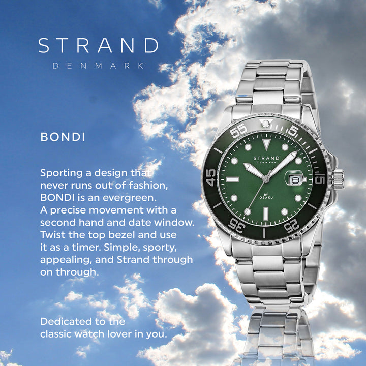 Bondi Jade Quartz Men's Watch - S727GDCESC