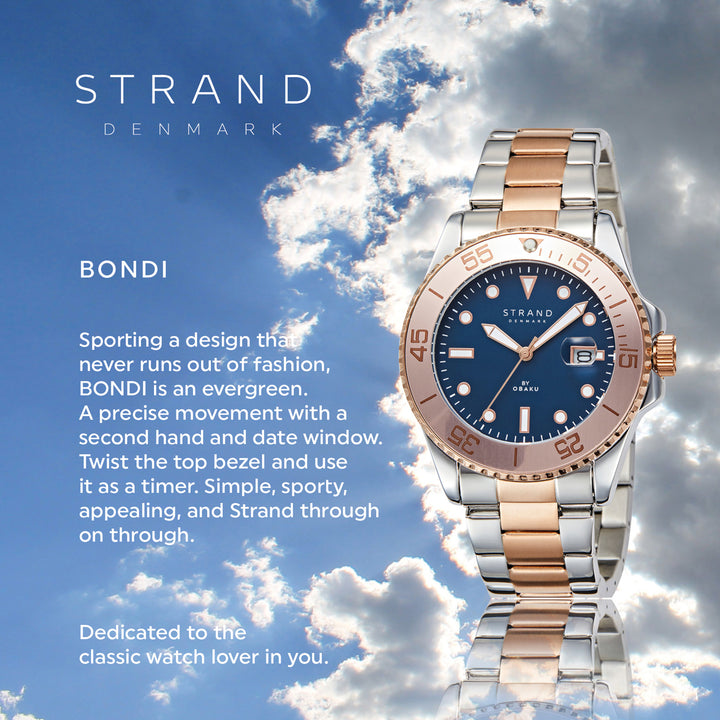 Bondi Moonight Quartz Men's Watch - S727GDZLSH