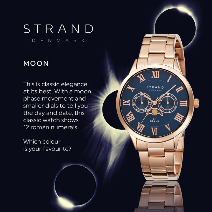 Moon Lapis Quartz Men's Watch - S728GMVLSV