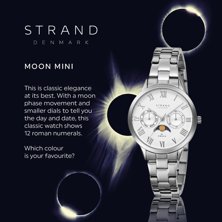 Moon Mini Brace Quartz Women's Watch - S728LMCISC