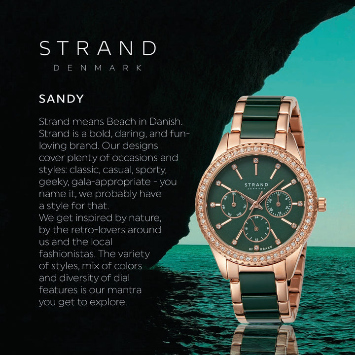 Sandy Lime Multifunction Women's Watch - S729LMVESE-MC