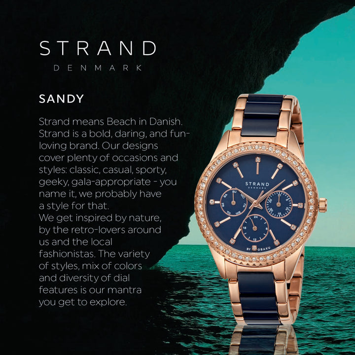 Sandy Bahama Multifunction Women's Watch - S729LMVLSL-MC