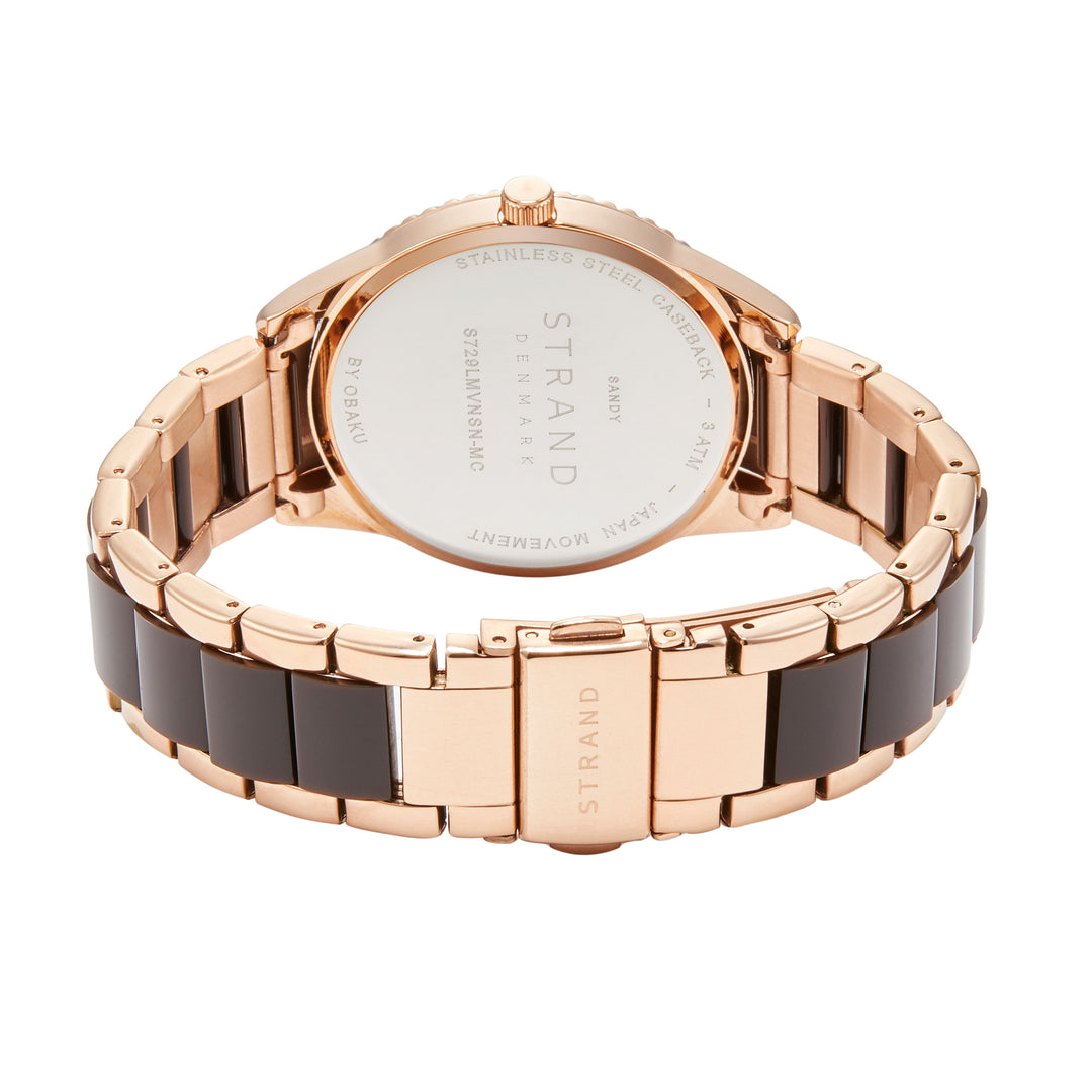 Sandy Coffee Multifunction Women's Watch - S729LMVNSN-MC