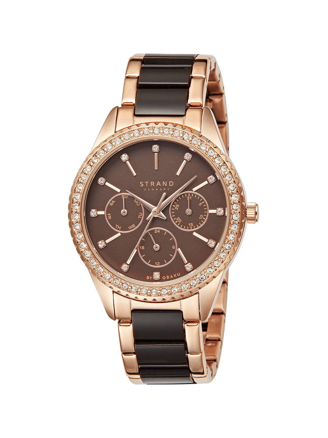 Sandy Coffee Multifunction Women's Watch - S729LMVNSN-MC