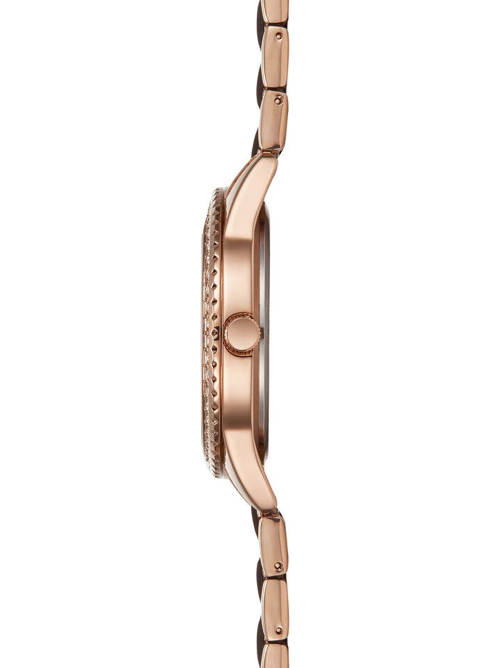 Sandy Coffee Multifunction Women's Watch - S729LMVNSN-MC