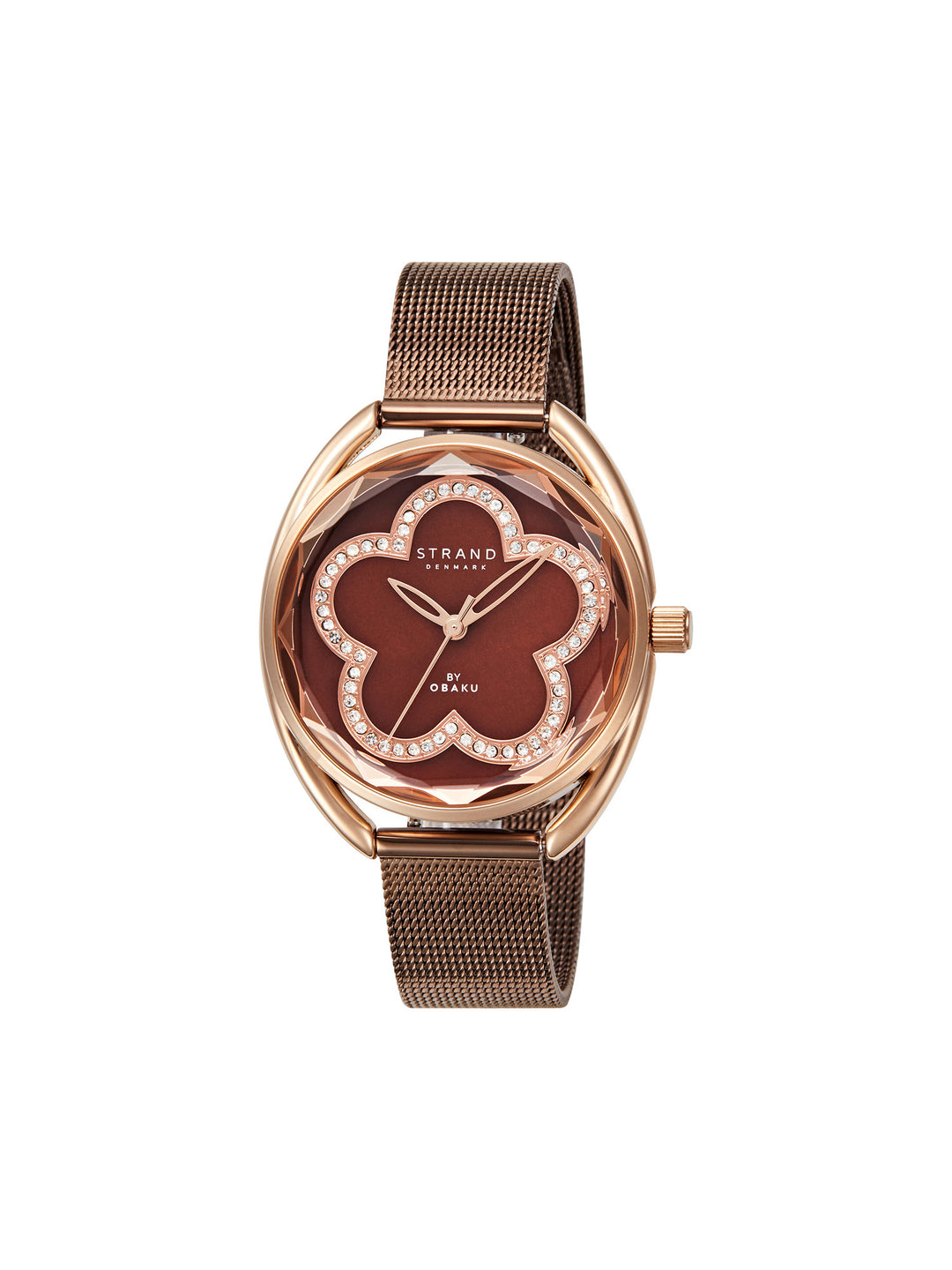 Rose Walnut Quartz Women's Watch - S734LXVNMN