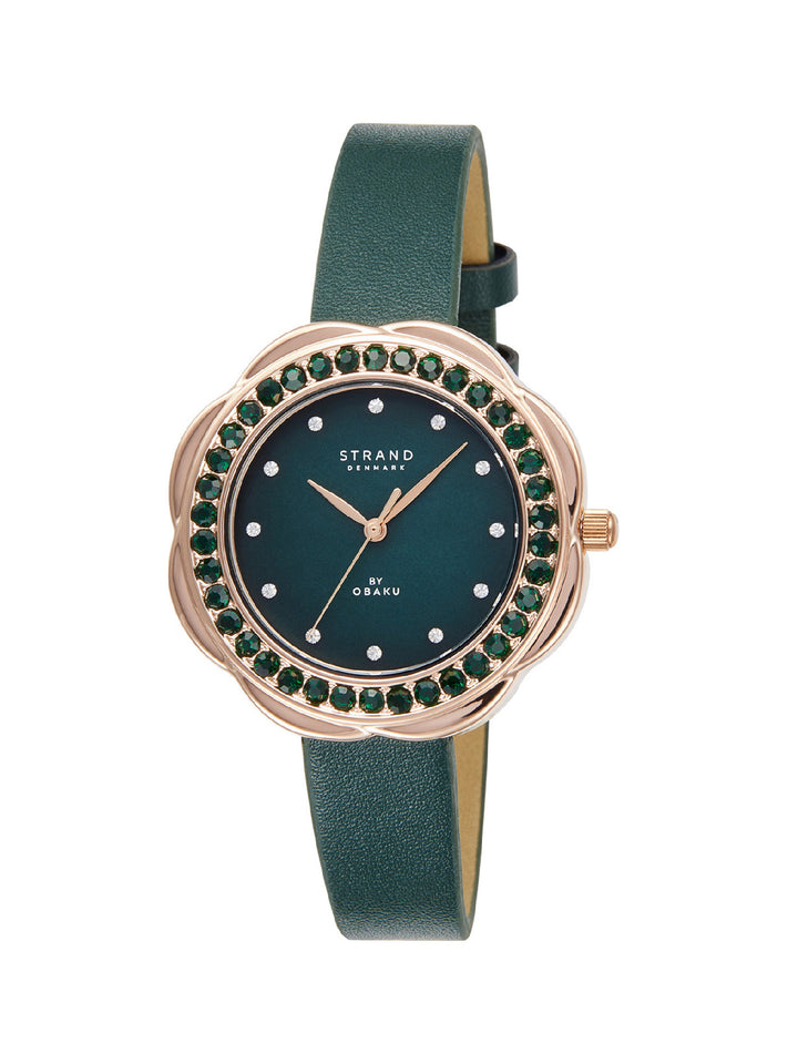 Cosmos Moss Quartz MOP Women's Watch - S735LXVEVE-CSE