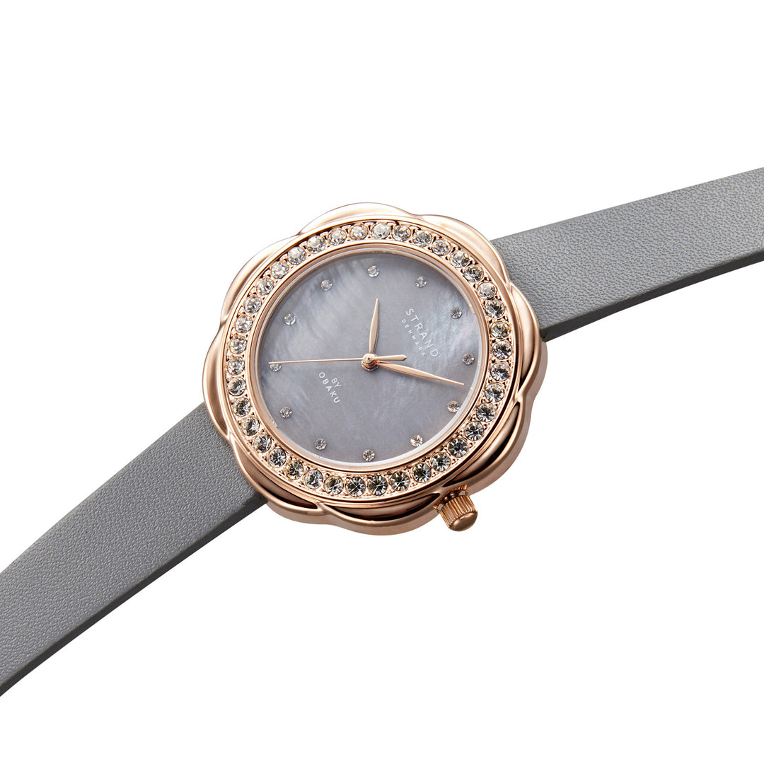 Cosmos Pebble Quartz MOP Women's Watch - S735LXVJVJ