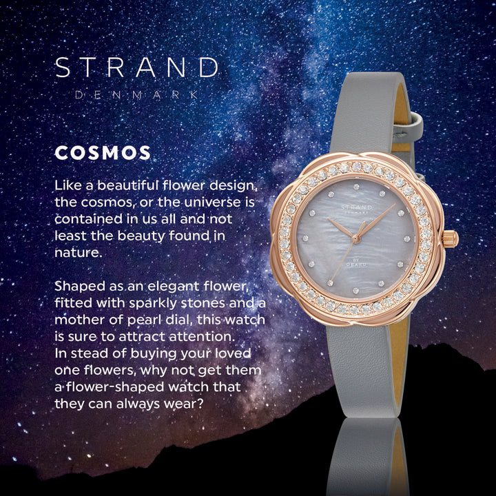Cosmos Pebble Quartz MOP Women's Watch - S735LXVJVJ