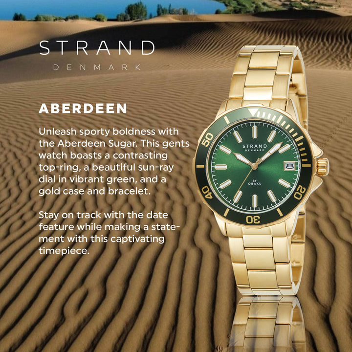 Aberdeen Sugar Quartz Men's Watch - S744GDGESG