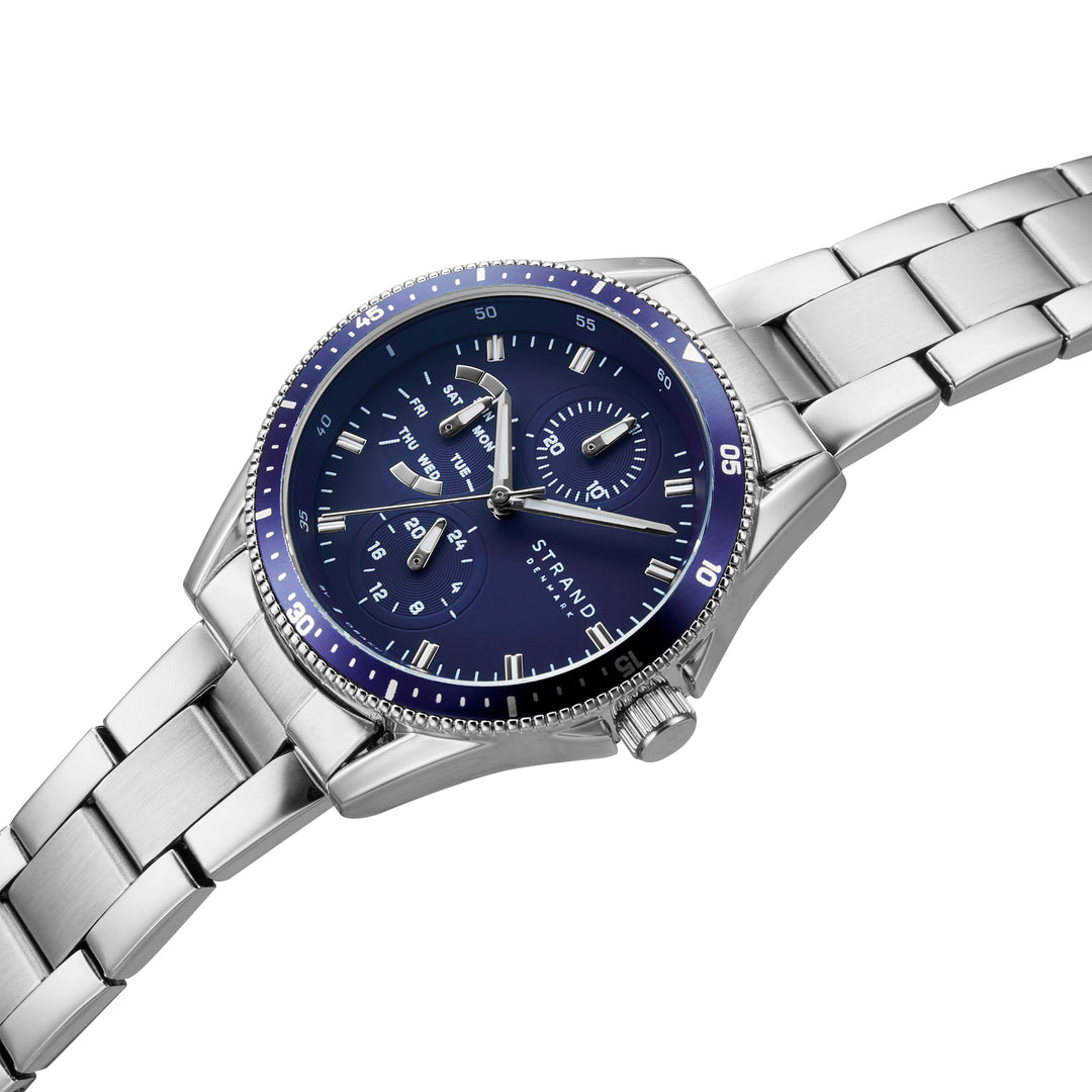 Bay Mini Denim Chronograph Women's Watch - S745LMCLSC