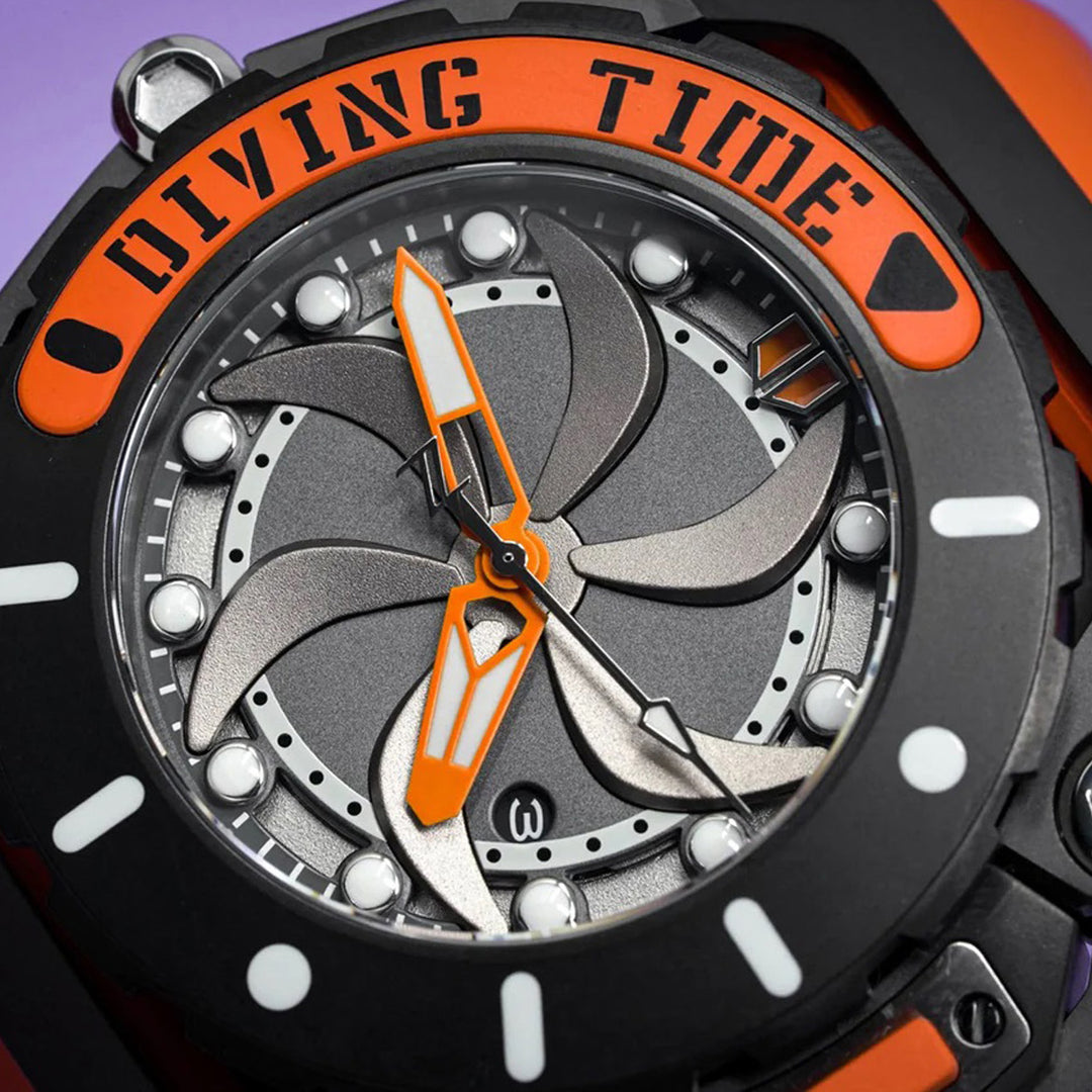 RIM Scuba Automatic Men's Watch - SUB04-ORCG9