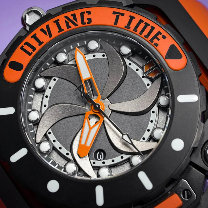 RIM Scuba Automatic Men's Watch - SUB04-ORCG9