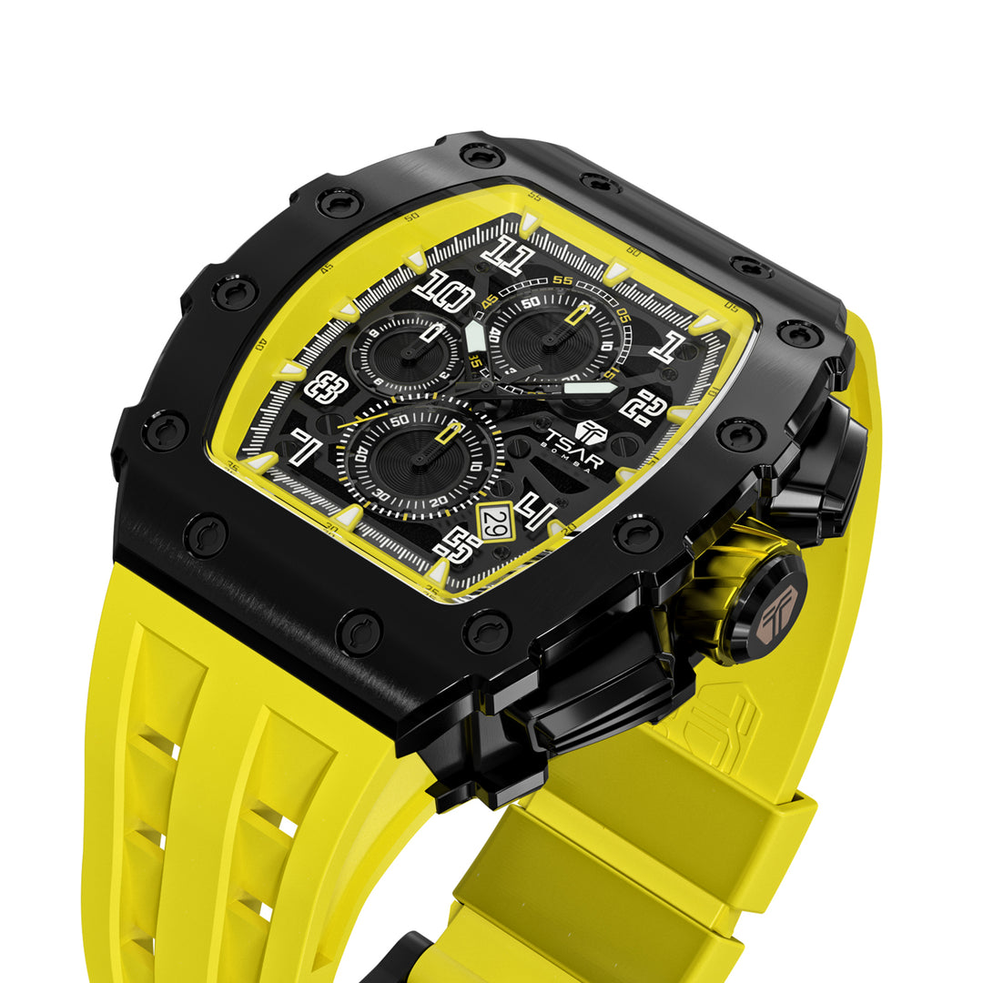 Chronograph Luminous Dial Sapphire Crystal Men's Watch -  TB8204Q-07