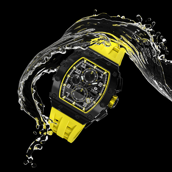 Chronograph Luminous Dial Sapphire Crystal Men's Watch -  TB8204Q-07