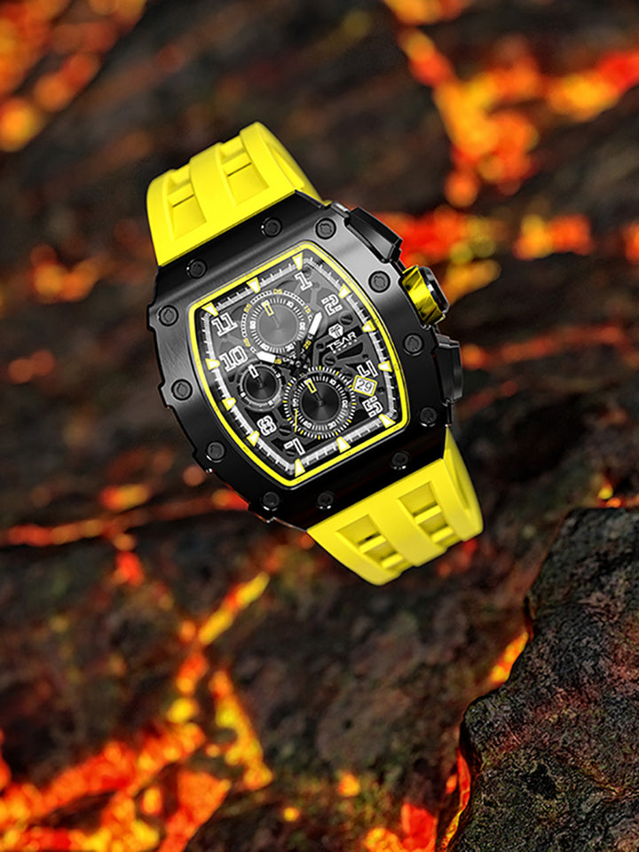 Chronograph Luminous Dial Sapphire Crystal Men's Watch -  TB8204Q-07