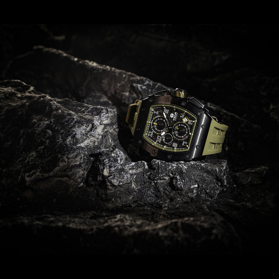 Chronograph Luminous Dial Sapphire Crystal Men's Watch -  TB8204Q-08