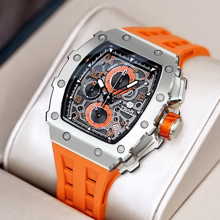 Chronograph Luminous Dial Sapphire Crystal Men's Watch -  TB8204Q-11