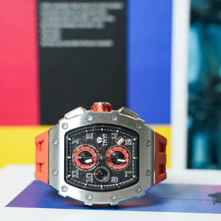 Chronograph Luminous Dial Sapphire Crystal Men's Watch -  TB8204Q-11