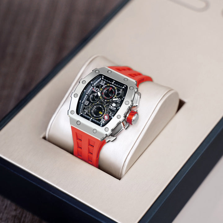 Chronograph Luminous Dial Sapphire Crystal Men's Watch -  TB8204Q-15