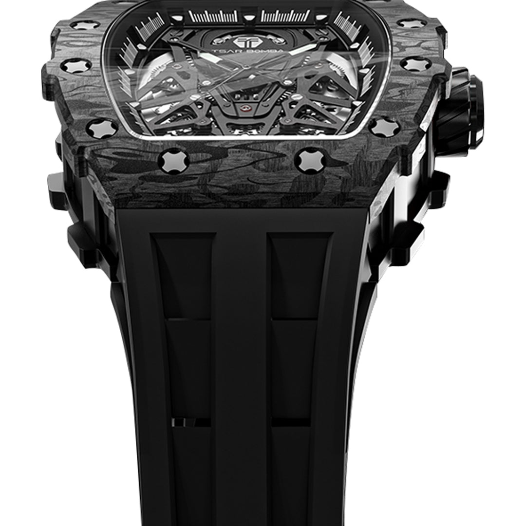 Automatic 21 Jewels Luminous Dial Sapphire Crystal Men's Watch -  TB8207CF-01