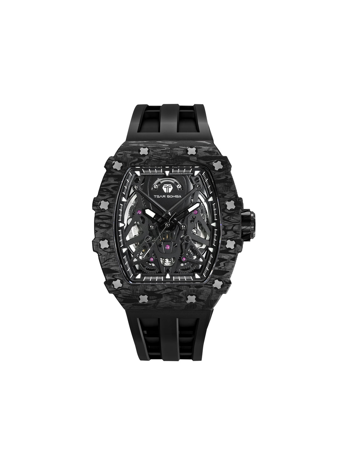 Automatic 21 Jewels Luminous Dial Sapphire Crystal Men's Watch -  TB8207CF-01