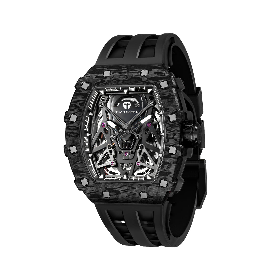 Automatic 21 Jewels Luminous Dial Sapphire Crystal Men's Watch -  TB8207CF-01