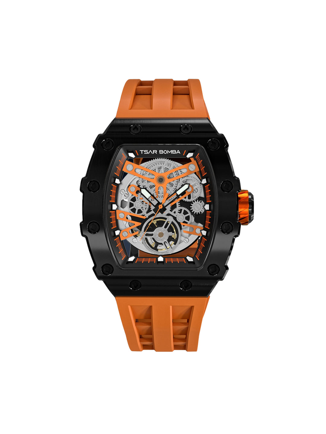 Automatic 21 Jewels Luminous Dial Sapphire Crystal Men's Watch -  TB8208A-01