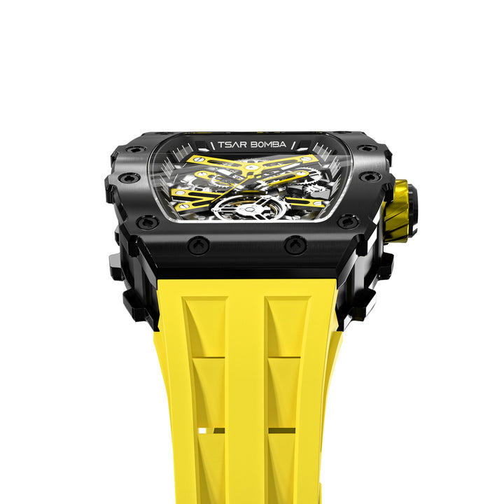 Automatic 21 Jewels Luminous Dial Sapphire Crystal Men's Watch -  TB8208A-13