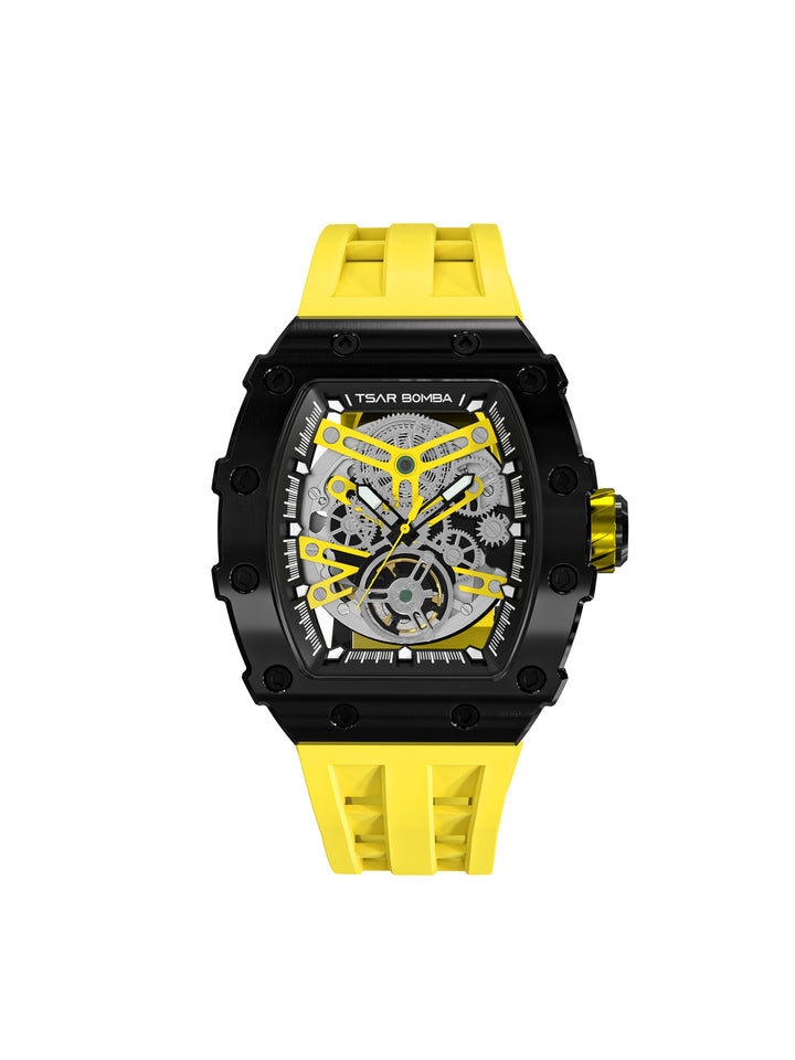 Automatic 21 Jewels Luminous Dial Sapphire Crystal Men's Watch -  TB8208A-13