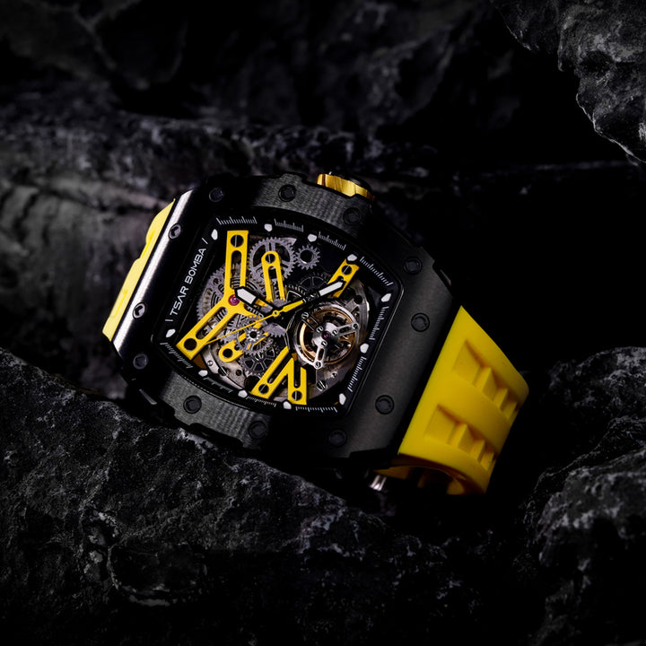 Automatic 21 Jewels Luminous Dial Sapphire Crystal Men's Watch -  TB8208A-13