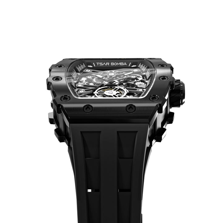 Automatic 21 Jewels Luminous Dial Sapphire Crystal Men's Watch -  TB8208A-15