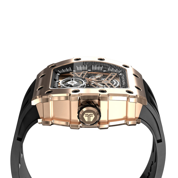 Automatic 21 Jewels Luminous Dial Sapphire Crystal Men's Watch -  TB8208A-16